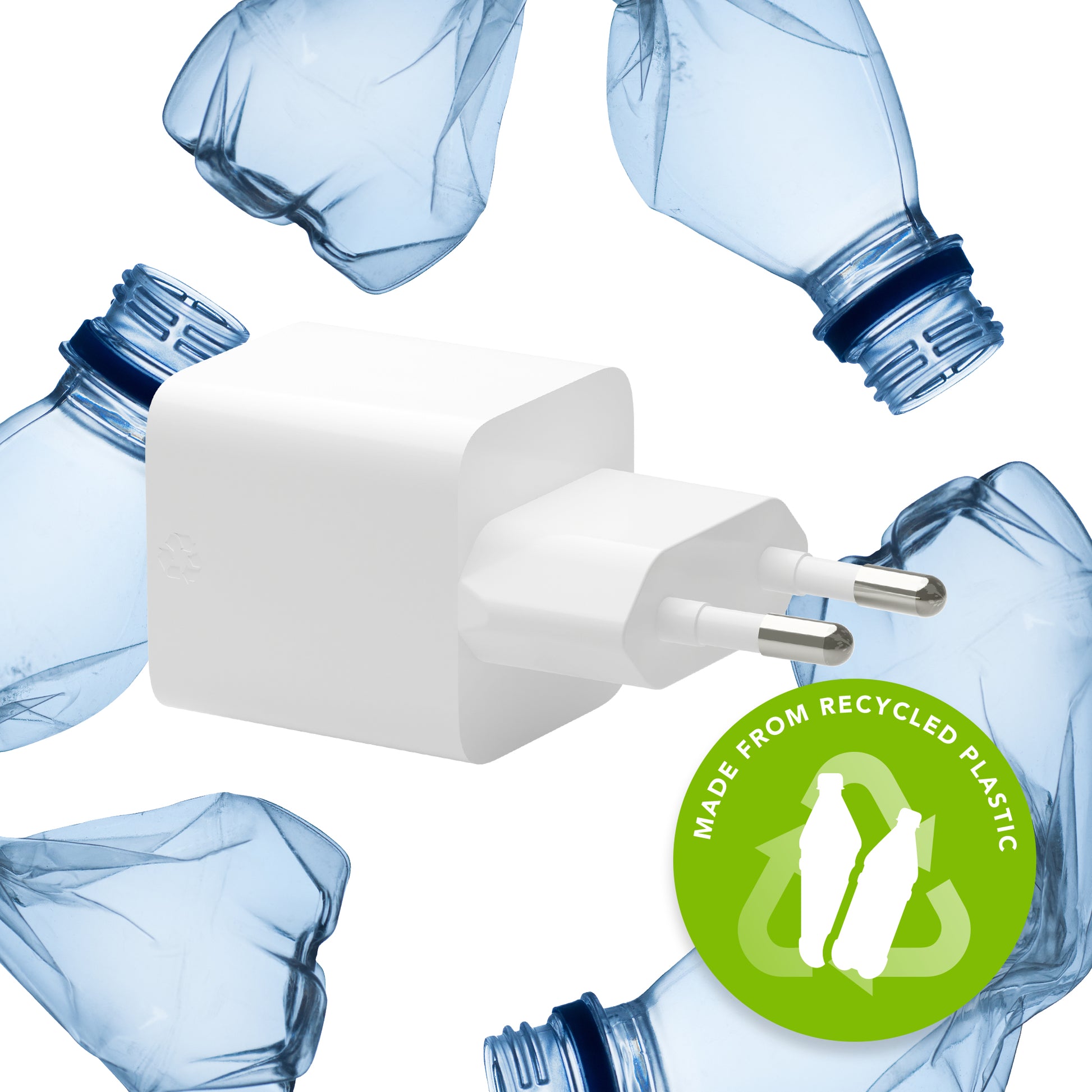 dbramante1928 re-chargePro USB-Ladegerät 18 W – USB-A×1 – PD, EU-Stecker (Typ C), weiss