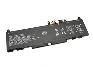 Vistaport Notebook-Akku – für HP Elite/EliteBook/ZBook/Dragonfly (G9–G10) – 51,3 Wh (3 Zellen) – Schwarz