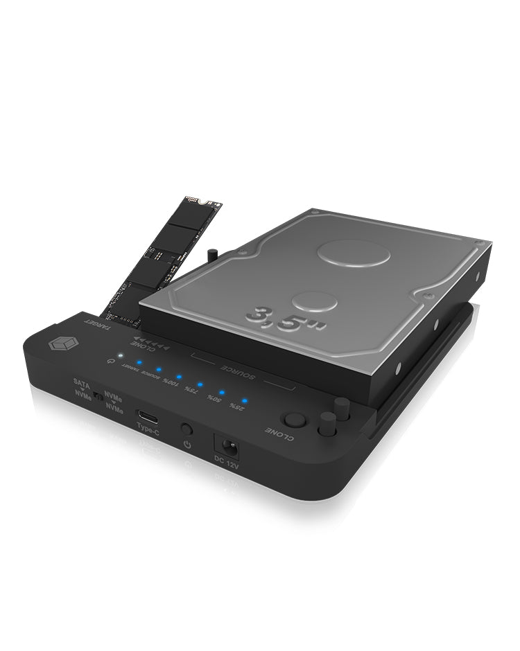 ICY BOX IB-2913MCL-C31 Dockingstation – USB-C, für Windows/Linux