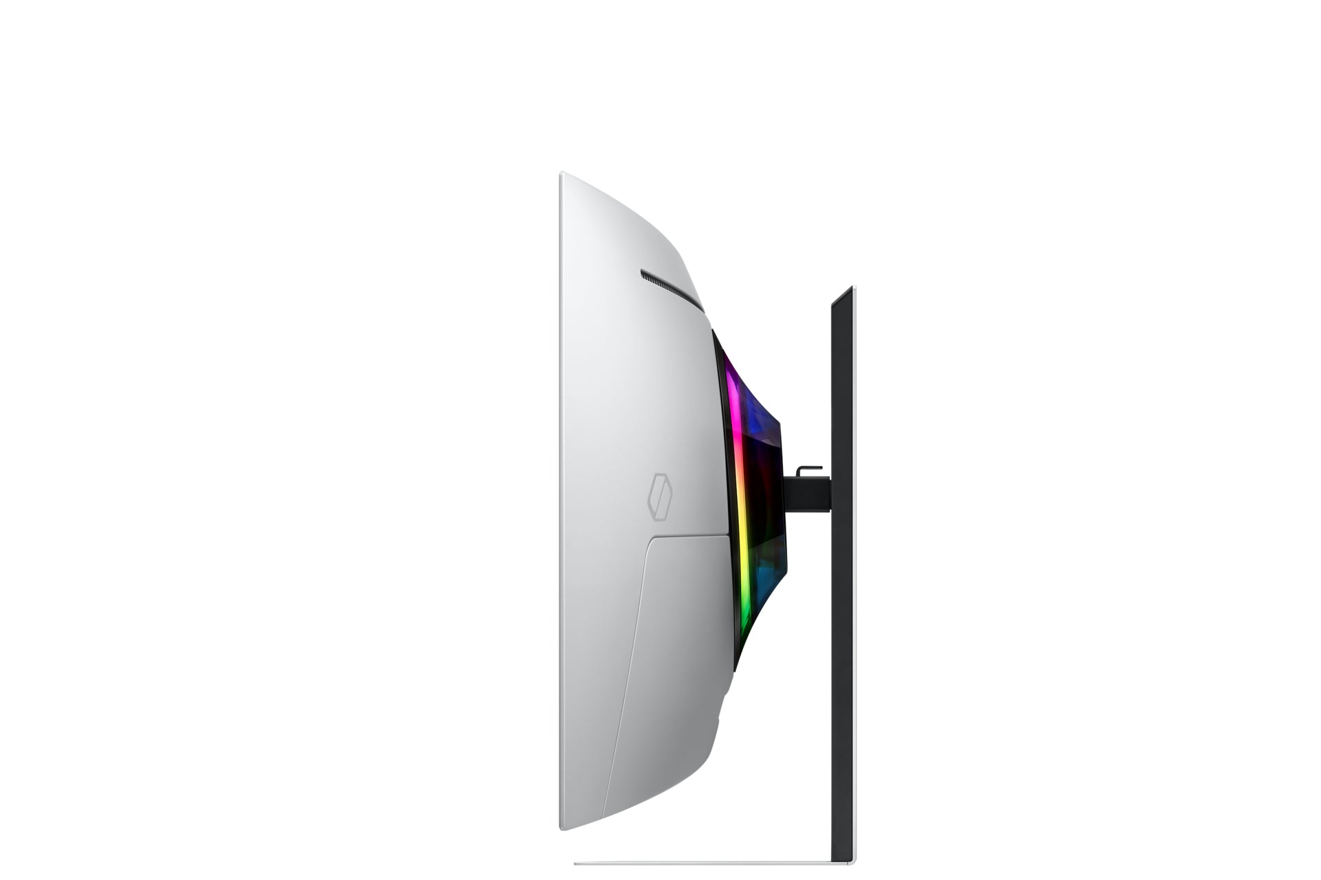 Samsung G85SD (S34DG850SU) – Monitor, 34", OLED, 175 Hz, 250 cd/m², Tizen, Silber