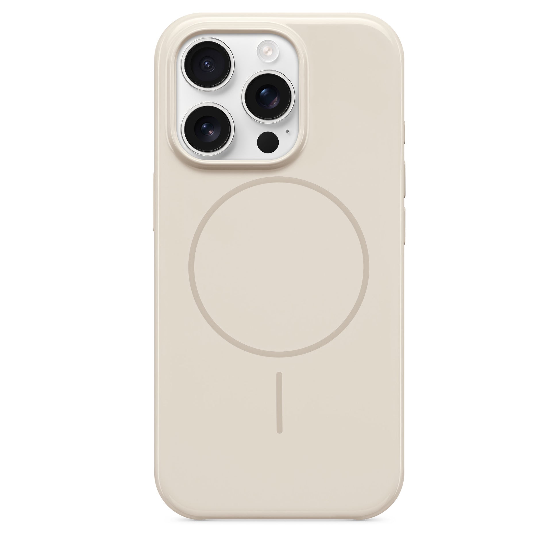 Apple Backcover Beats – für Apple iPhone 16 Pro – beige – PC – MagSafe-kompatibel