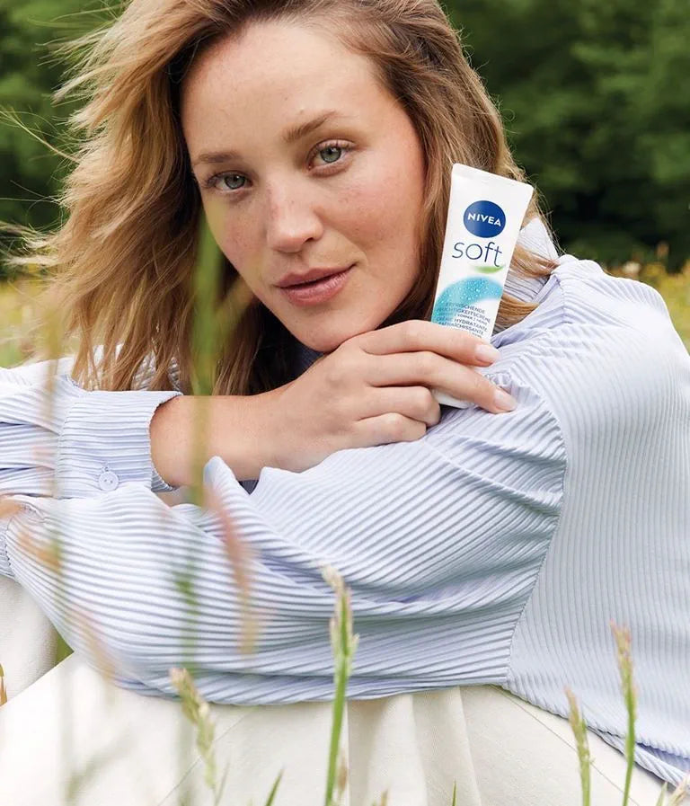NIVEA Soft Feuchtigkeitscreme – Tube – 75 ml