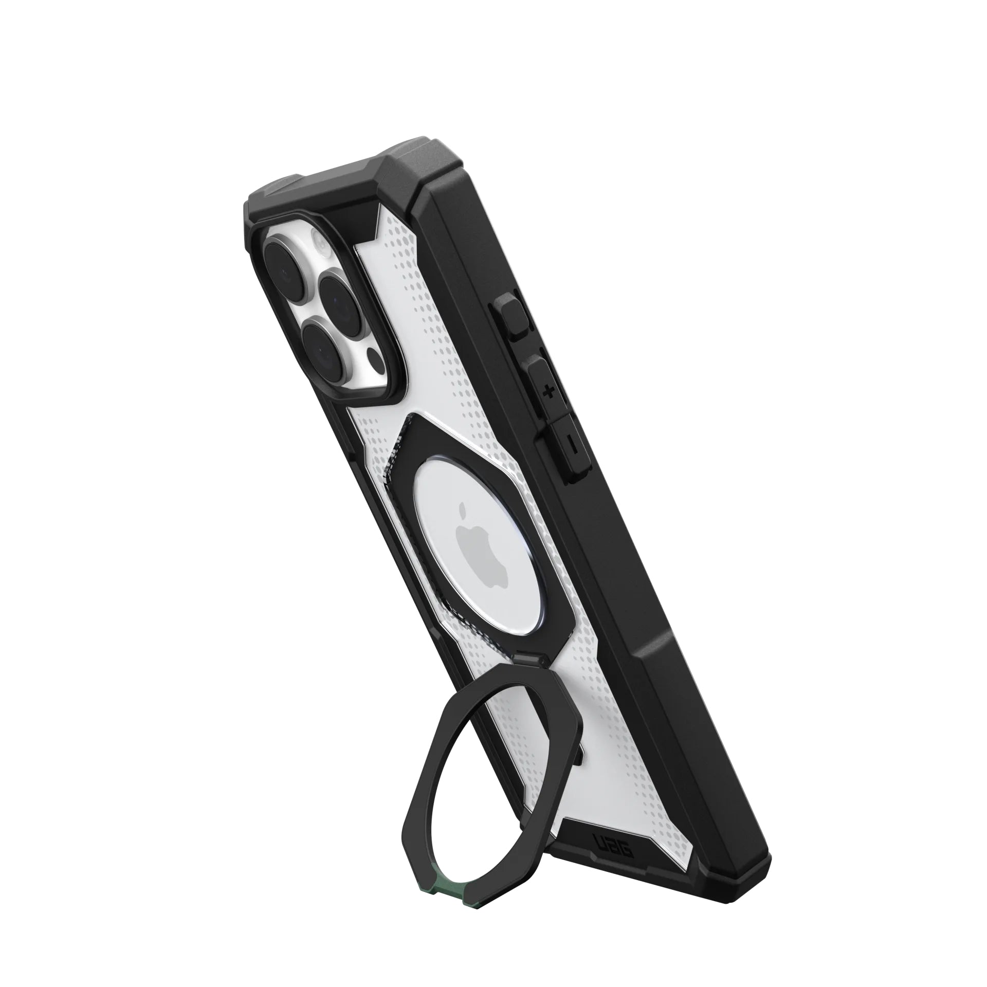 Urban Armor Gear Backcover – für Apple iPhone 16 Pro Max – schwarz/transparent – MagSafe-kompatibel