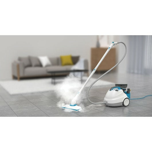 Black & Decker BLACK+DECKER Dampfreiniger – 1200 ml, weiss, für Arbeitsflächen