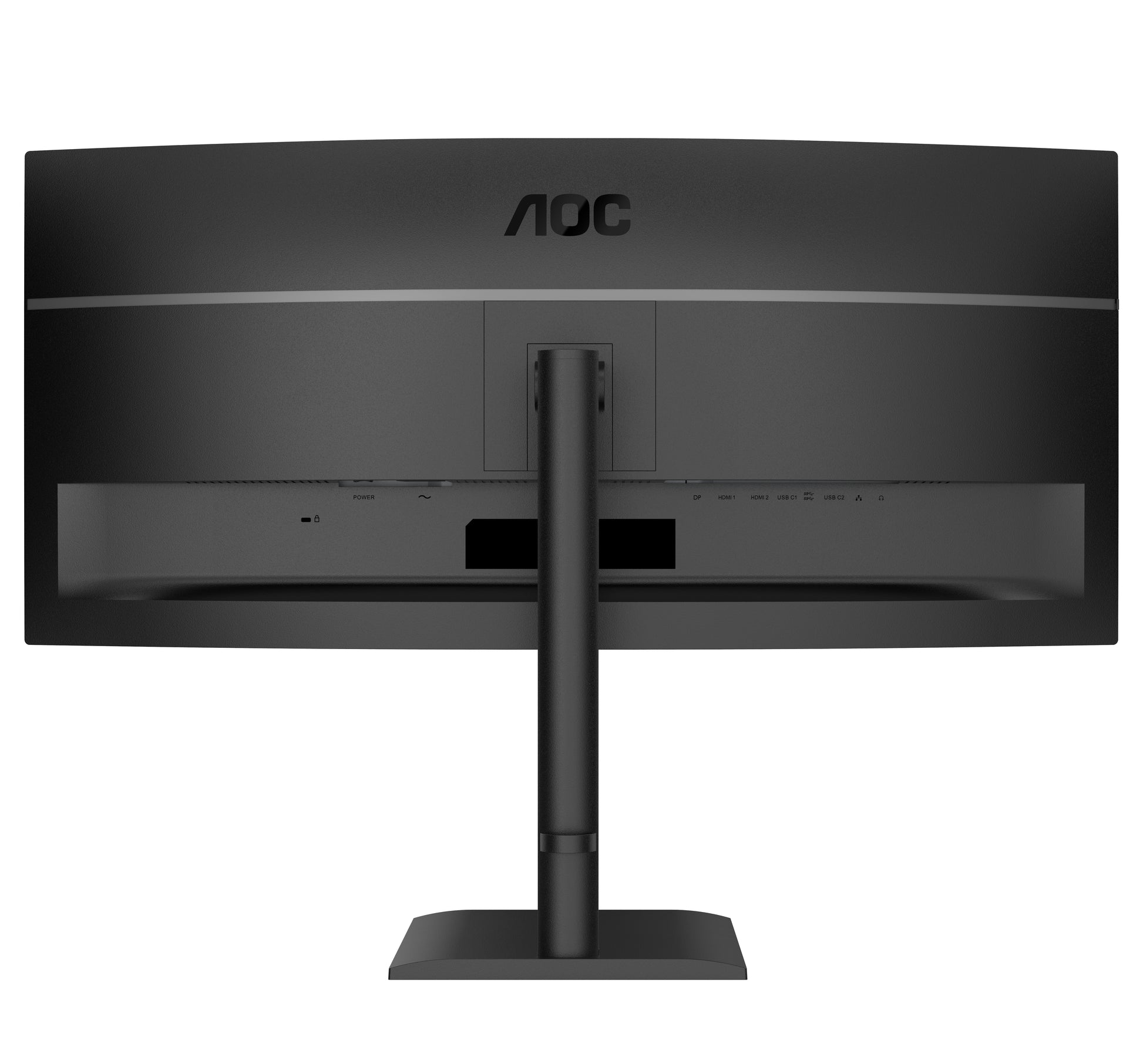 AOC CU34E4CV – Monitor, 34" 3440 × 1440 (UWQHD), VA, 120 Hz, Gebogen, KVM, VESA 100 × 100, Schwarz