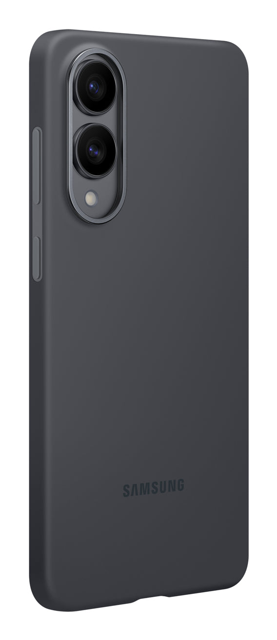 Samsung Backcover – für Samsung Galaxy S25 Edge, Silikon, Schwarz