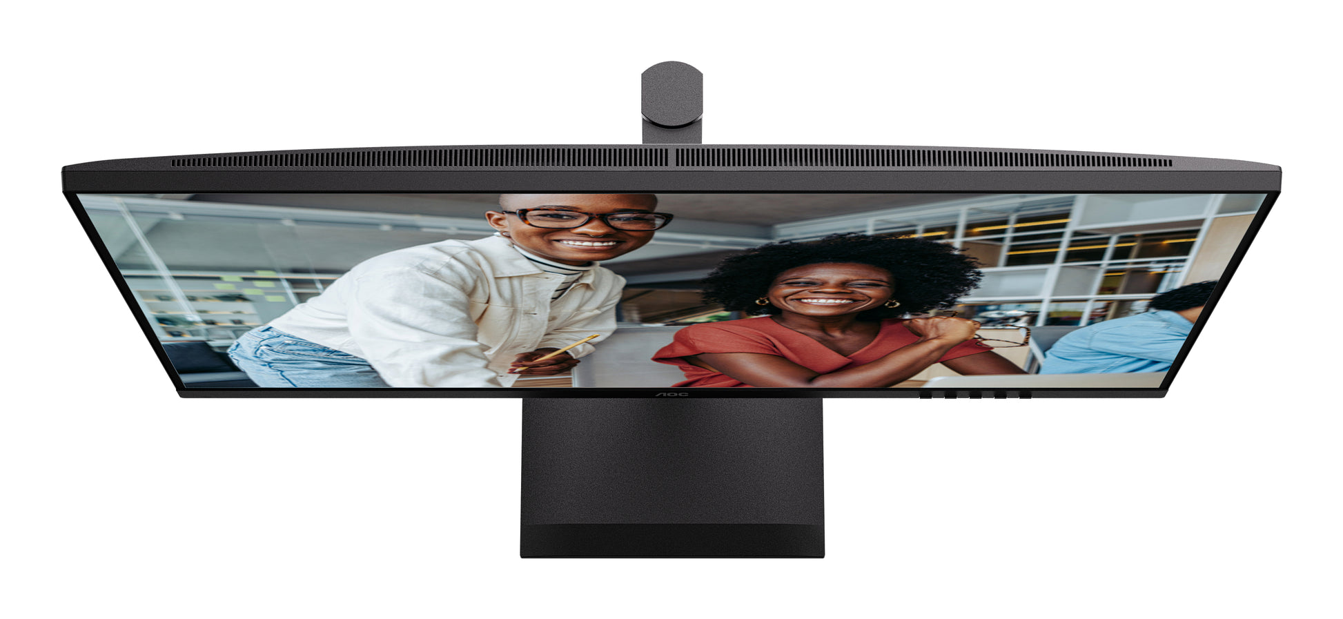 AOC Q32E4U – Monitor, 31,5", 2560 × 1440 (WQHD), IPS, 100 Hz, Integrierte Lautsprecher, VESA 100 × 100, Schwarz