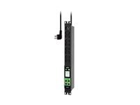 APC Rack-PDU 8×C13, gemessen, einphasig 16 A 230 V, 1U, 482×100×44 mm – schwarz