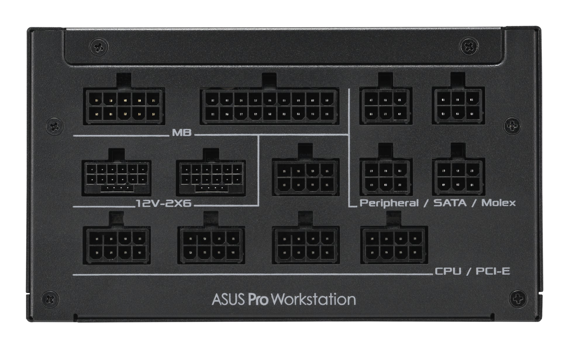 ASUS Pro WS ATX-Netzteil 1600 W 80 PLUS Platinum – vollmodular, ATX 3.1, 12VHPWR