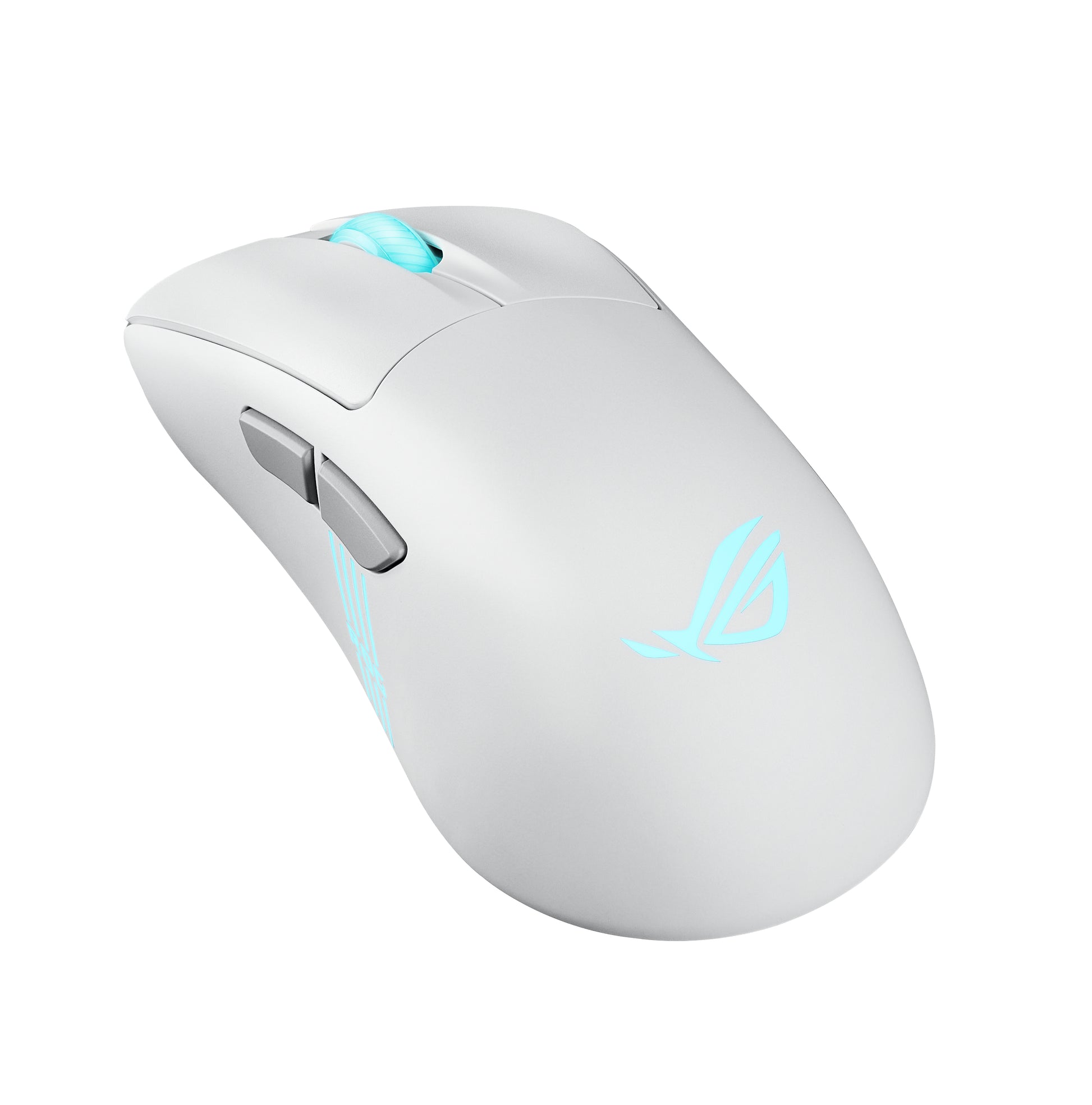 ASUS ROG Keris II Origin – Gaming-Maus – Kabellos (Bluetooth/2,4 GHz), 42000 DPI, RGB-Beleuchtung, rechts