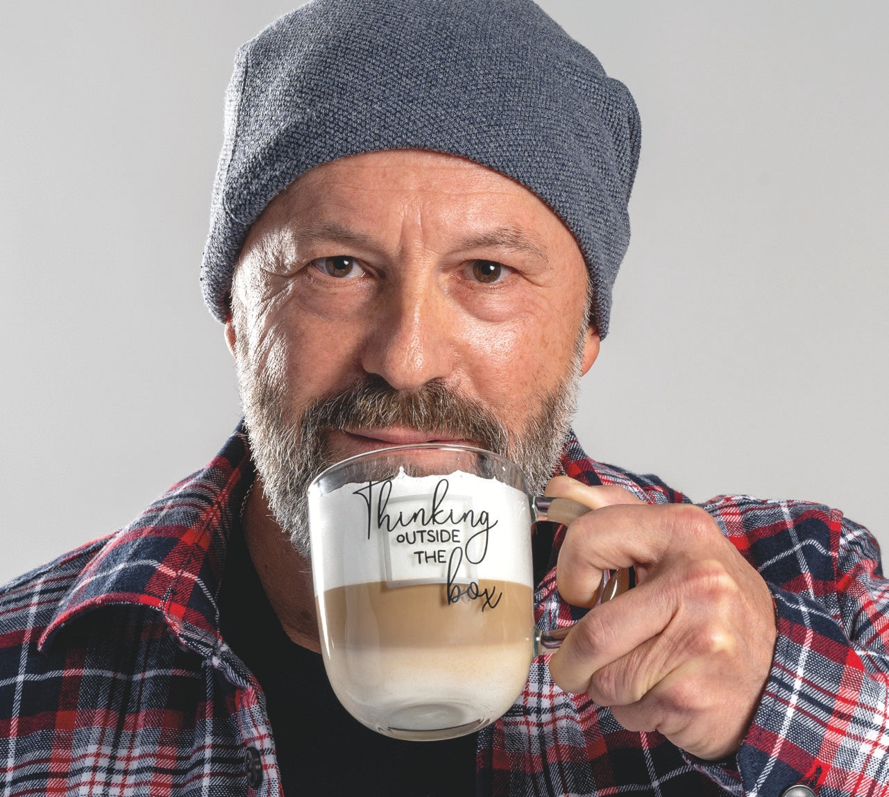 LEONARDO Universaltasse – 400 ml, Ø 8,7 cm, Glas, Transparent, spülmaschinenfest, mikrowellengeeignet
