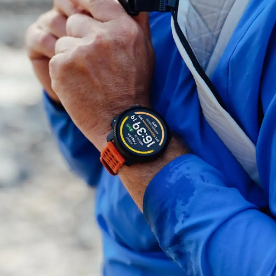 Suunto Vertical 2 49 mm GPS – Edelstahl Schwarz, Sportband, Canyon, 100 m, für Android und iOS
