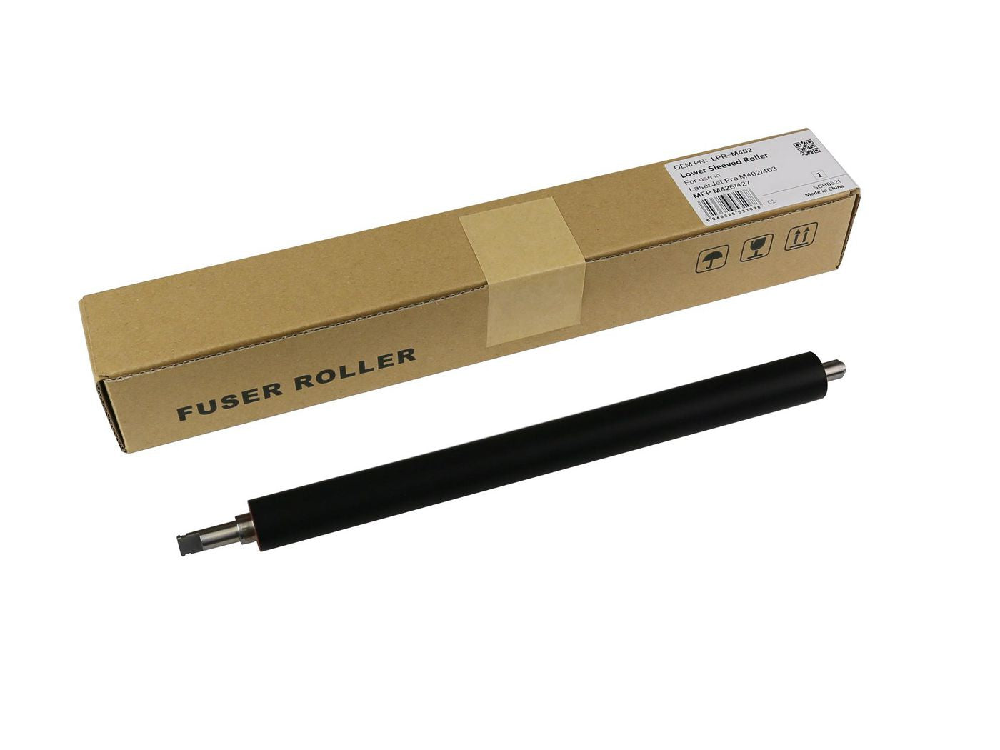 CoreParts Rollen-Kit 275×45 mm, schwarz