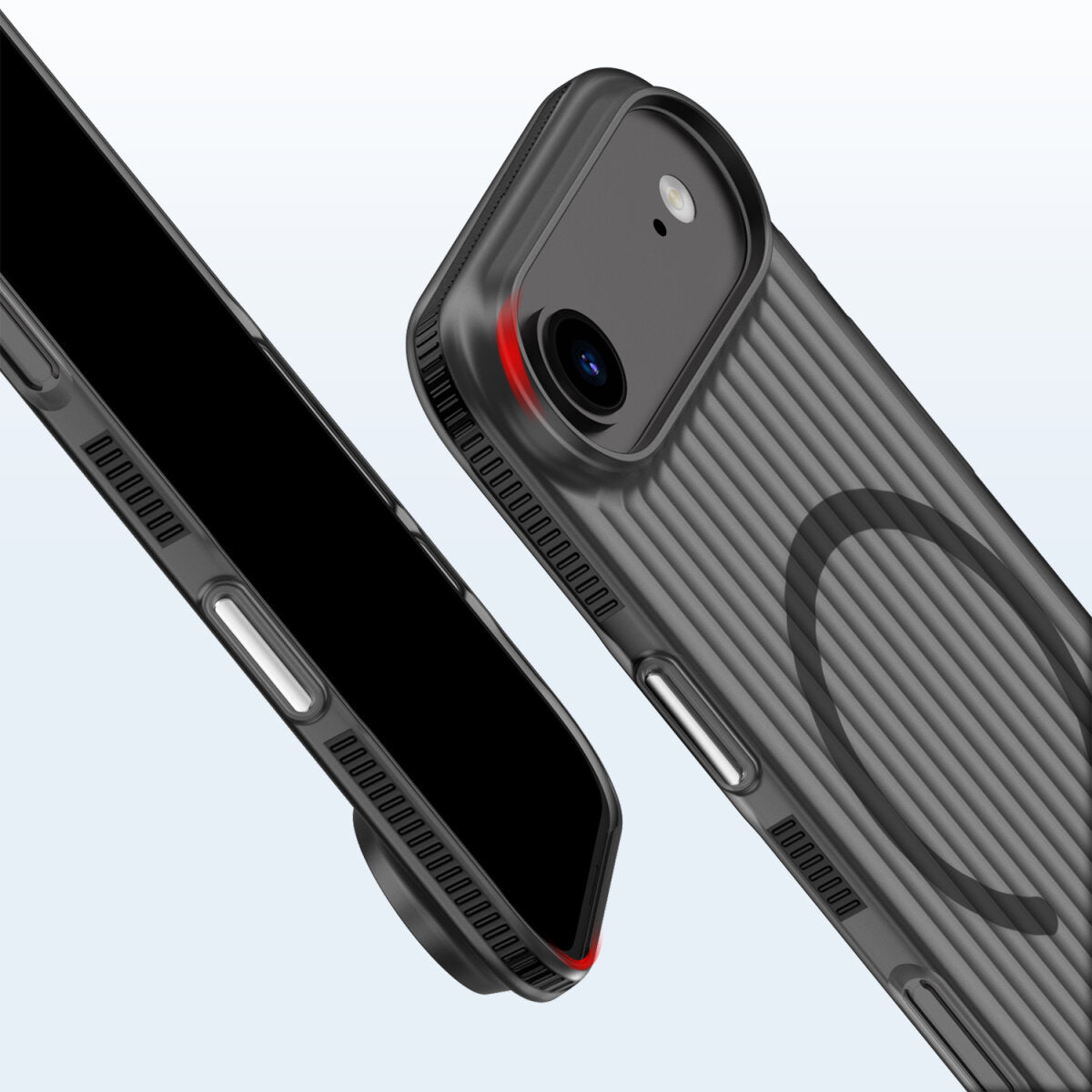 4smarts Aero – Backcover – für Apple iPhone 17 Air, MagSafe, PC, Transparent