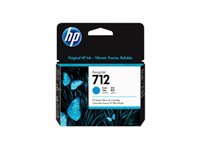 HP Tintenpatrone 712, cyan, 29 ml – für Tintenstrahldrucker und Multifunktionsgeräte