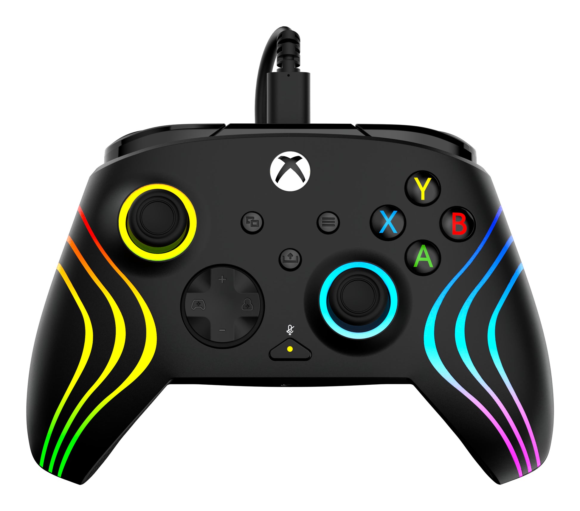 Turtle Beach Gamepad Afterglow Wave – für Xbox Series X|S, Xbox One, Windows-PCs, USB-C, schwarz