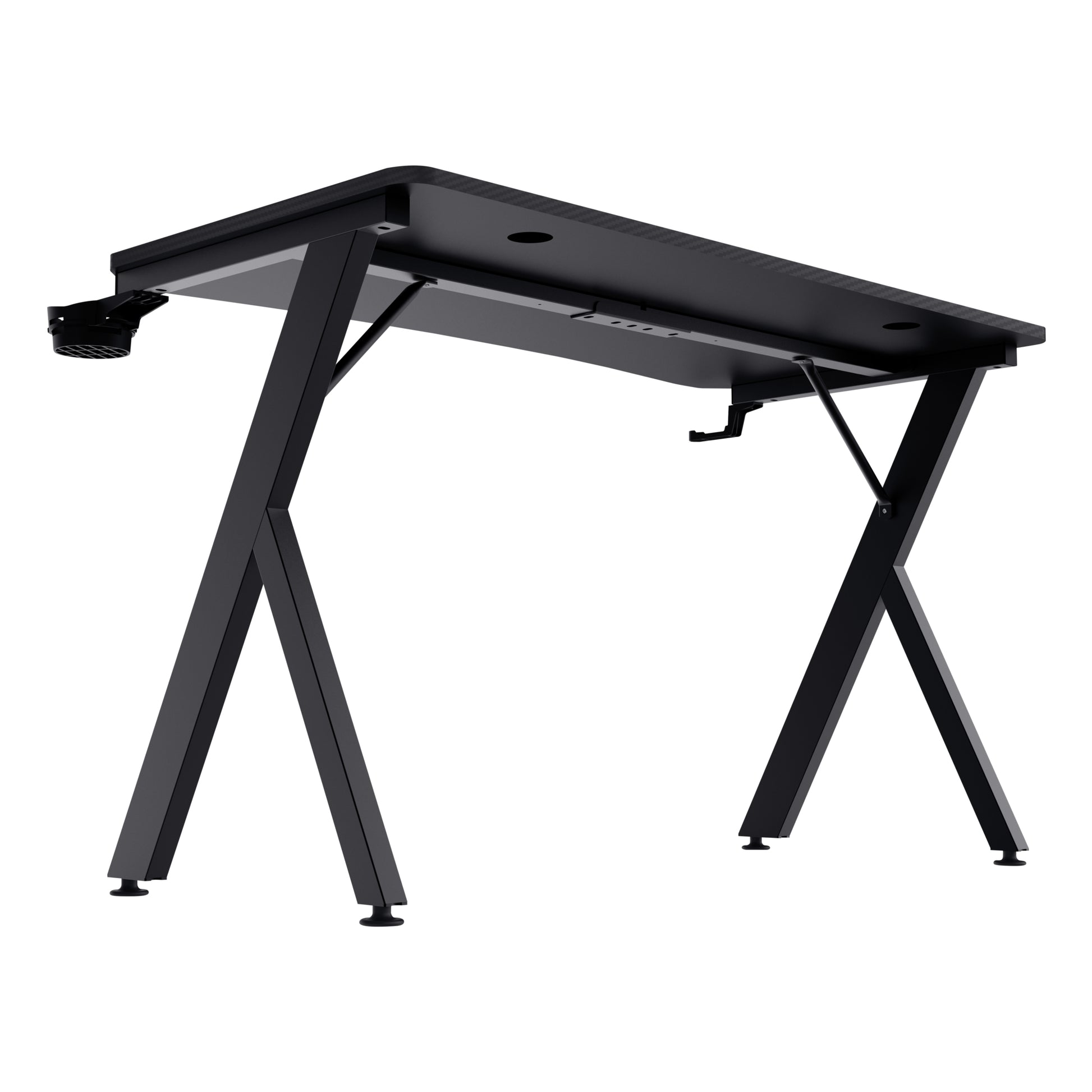Trust GXT700 Omnius – Computertisch, 1'200×600×740 mm, bis 150 kg, schwarz