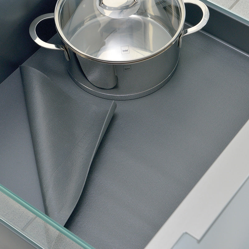 Kela Schubladenmatte 50 × 150 cm, PVC, schwarz