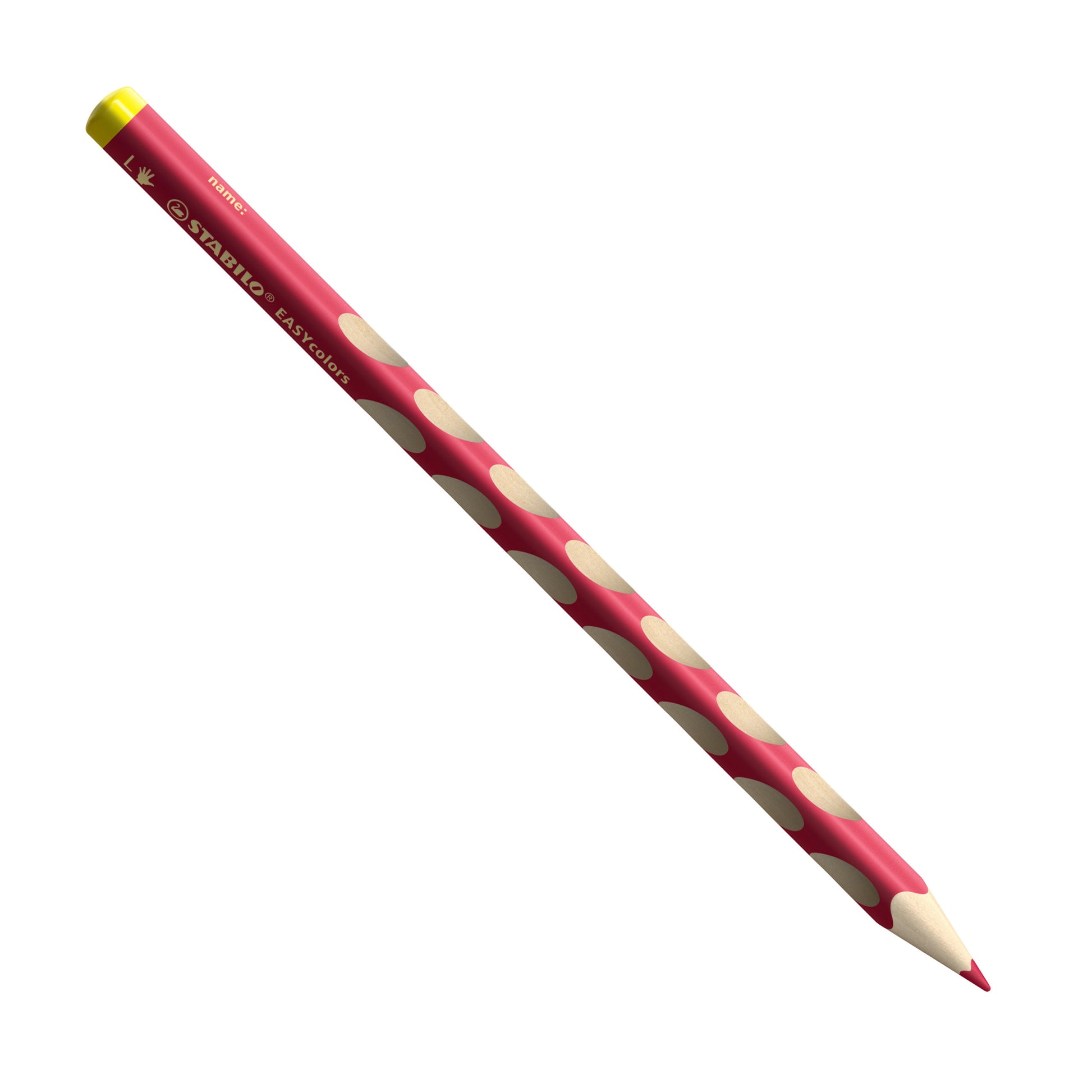 STABILO Buntstift, Mehrfarbig, 24er-Etui – Ergonomisch, Dreikant, Strichbreite 4,2 mm, für Linkshänder