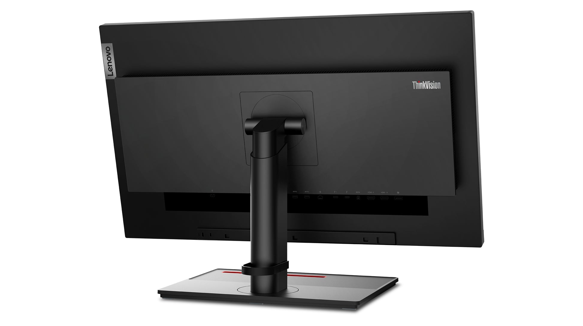 Lenovo ThinkVision P27u-20 – Monitor, 27", IPS, 60 Hz, 450 cd/m², Webcam, KVM, USB-C, VESA 100 × 100, Schwarz