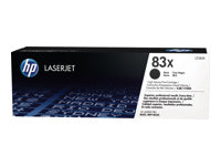 HP Toner 83X – schwarz, 2200 Seiten – für Mono-Laserdrucker/Multifunktionsgeräte