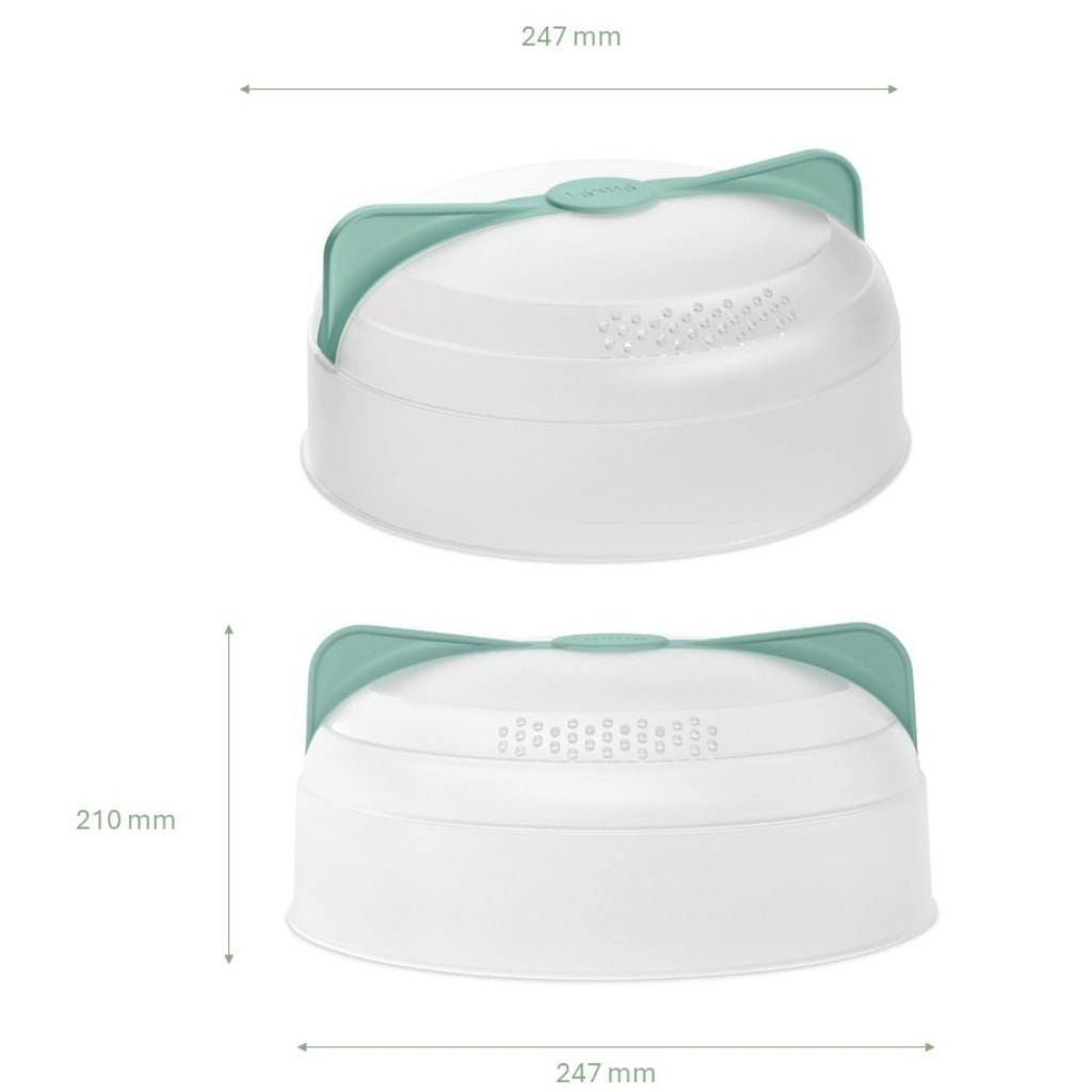 Lékué Mikrowellenhaube – Ø 24,7 cm, PP, Grün