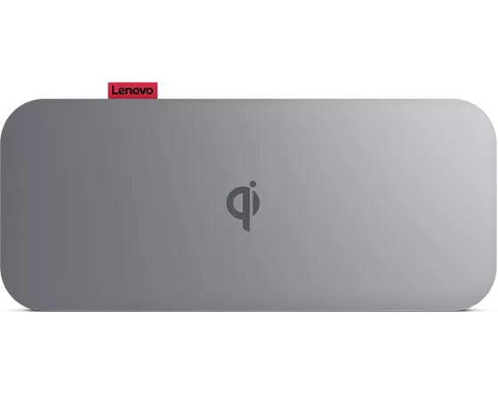 Lenovo Wireless Powerbank 10'000 mAh – 30 W PD, 2× USB-C, grau