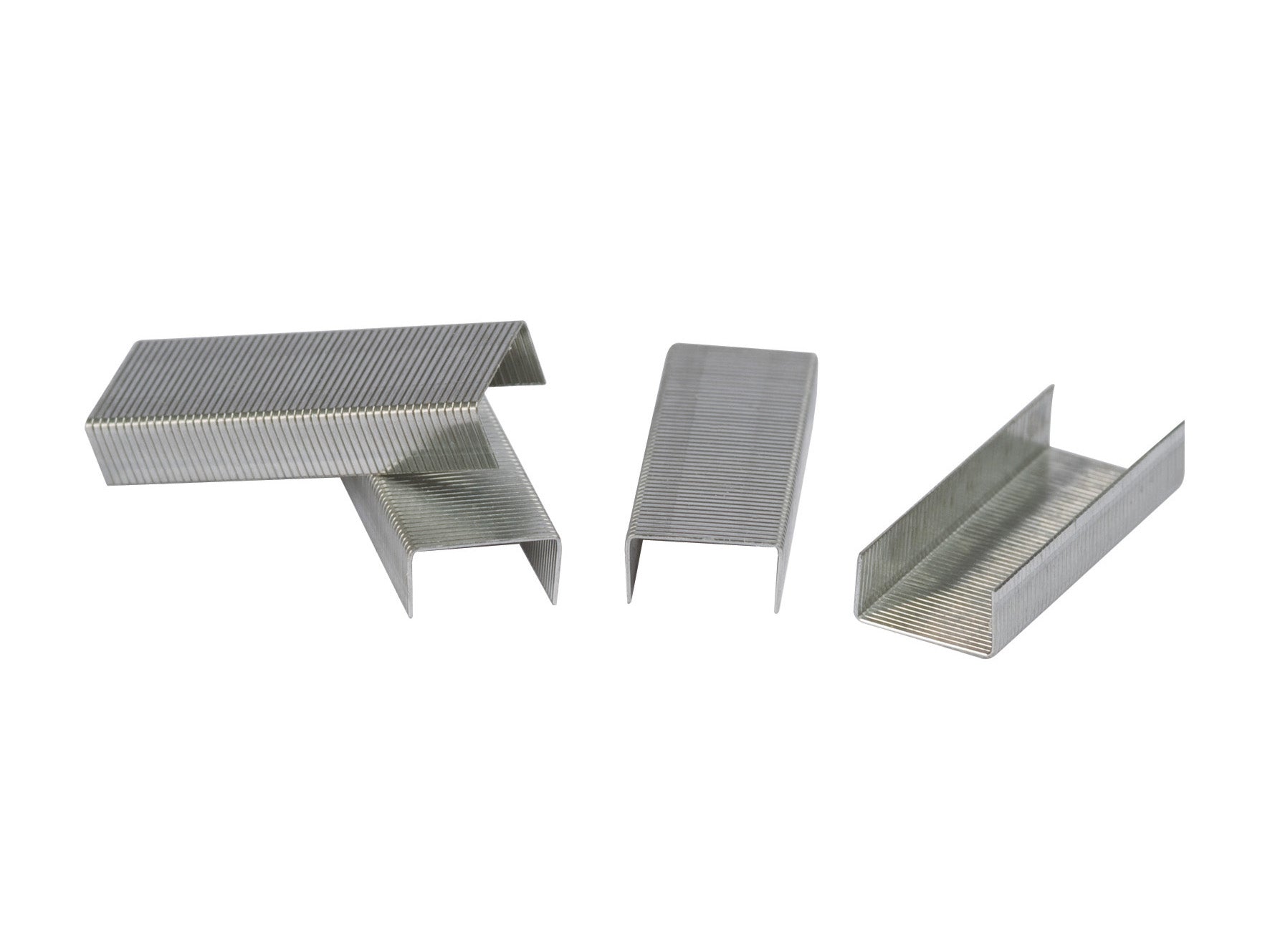 Q-CONNECT Heftklammern 24/6 – Metall, silber – 1000 Stk.