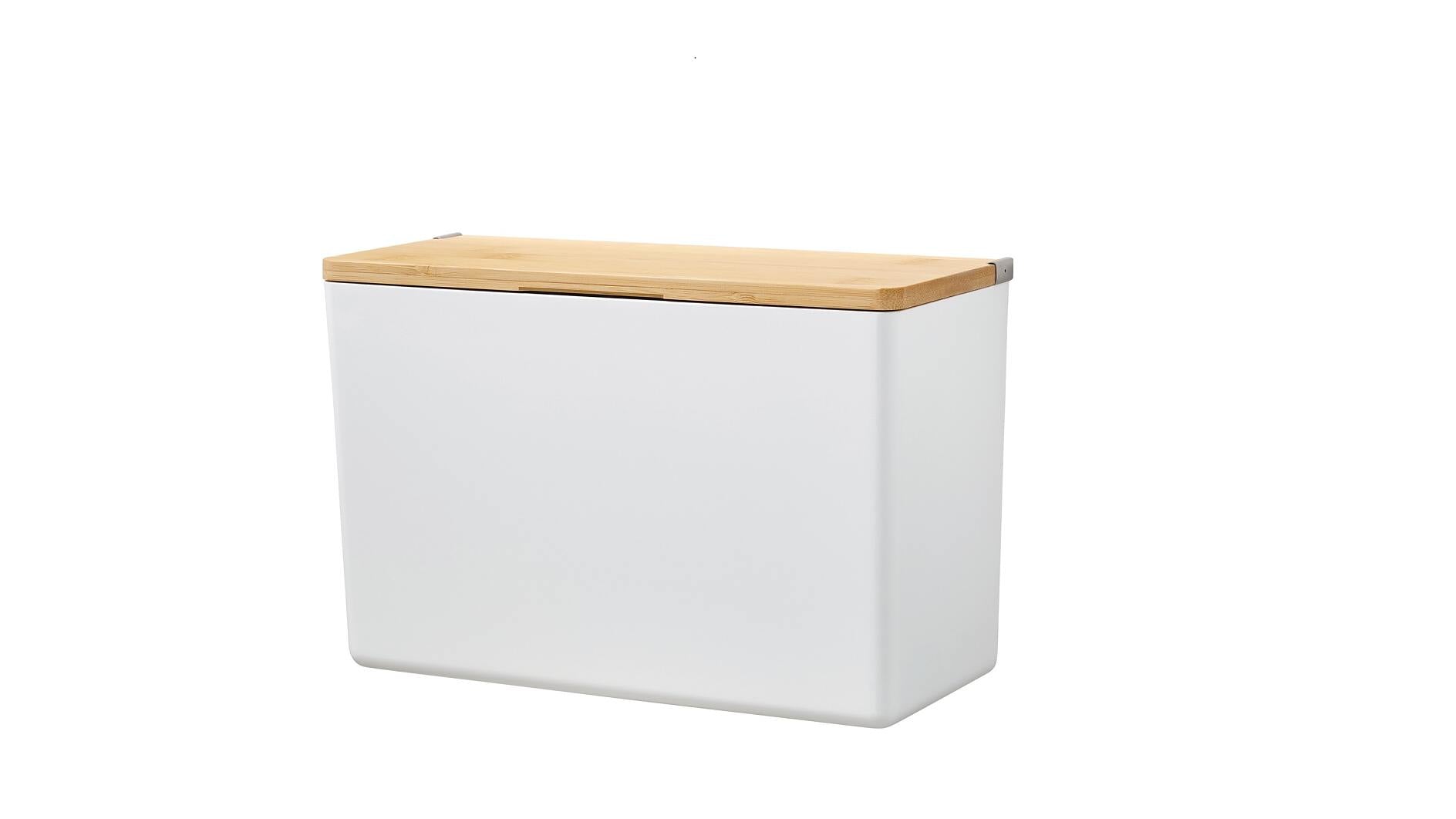 TESA Aufbewahrungsbox BABOO XL – Kunststoff, 24,2×10,2×16 cm, Weiss