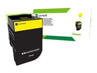 Lexmark Toner – Gelb, 2000 Seiten