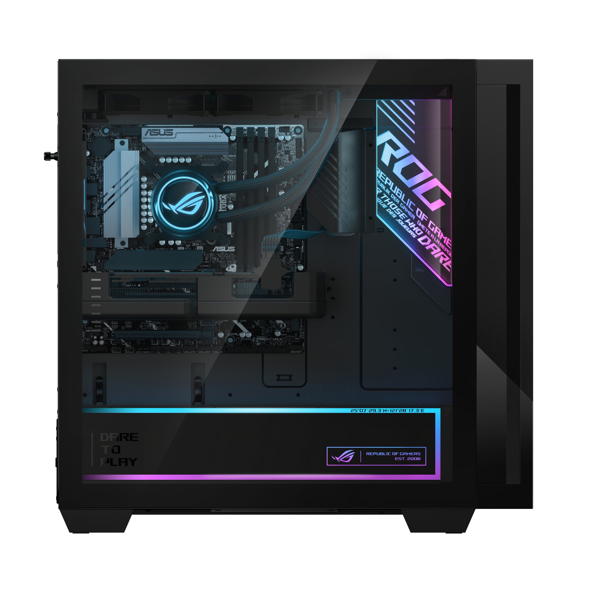 ASUS ROG G700 Tower – AMD Ryzen 7 9800X3D, 64 GB RAM, 1 TB SSD, NVIDIA GeForce RTX 5070 12 GB, Windows 11 Home