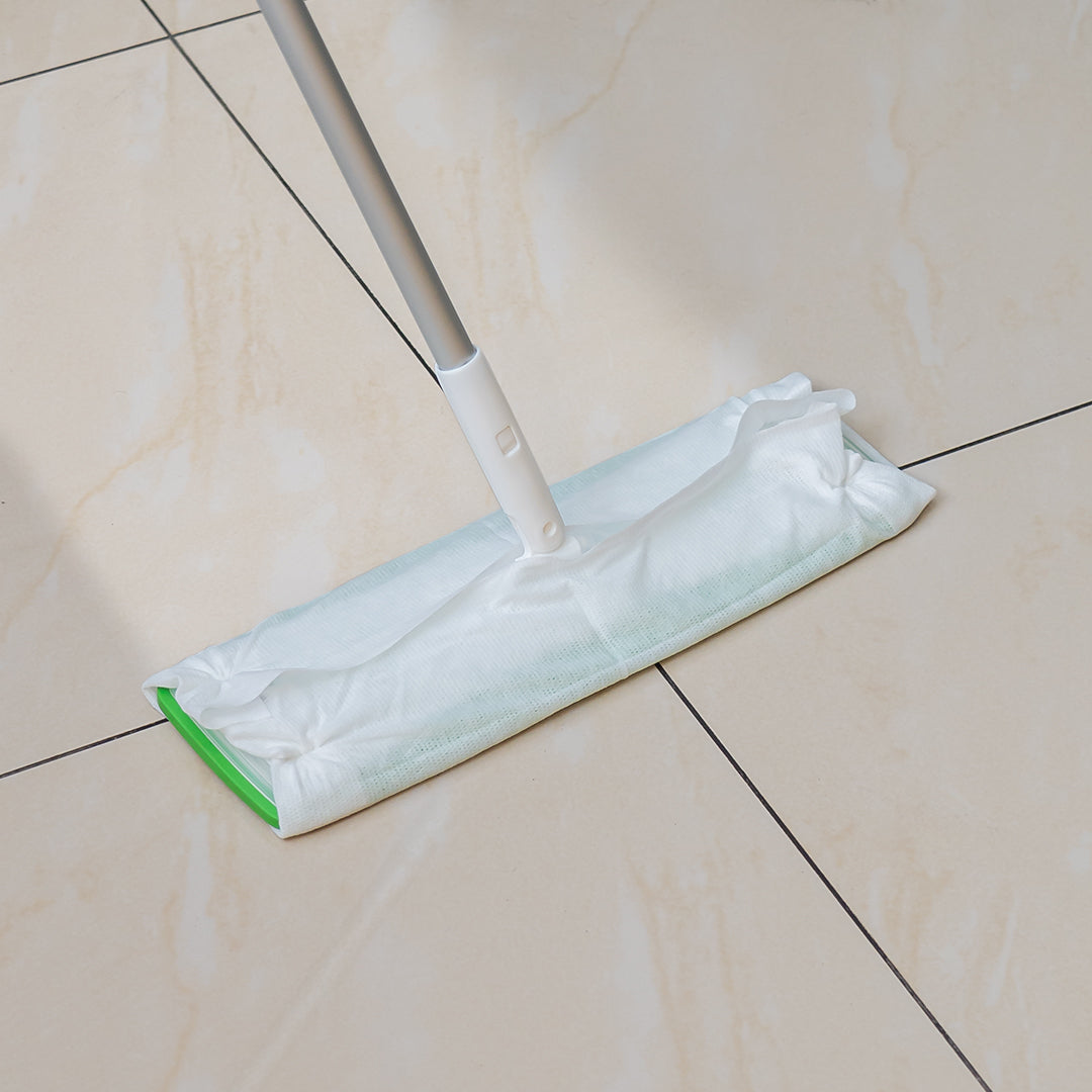 CREaCLEAN Einmal-Wischtuch WET XL – 40 × 21 cm, Polyester, Weiss – 20 Stk.