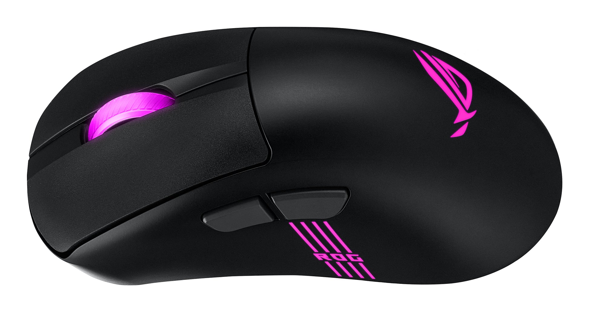ASUS ROG Keris II ORIGIN/BLK Gaming-Maus – kabellos, USB-A, 42'000 dpi, 6 Tasten