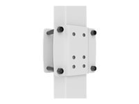 Ergotron VESA-Adapterplatte – Grau – für 3"×3" Pfosten