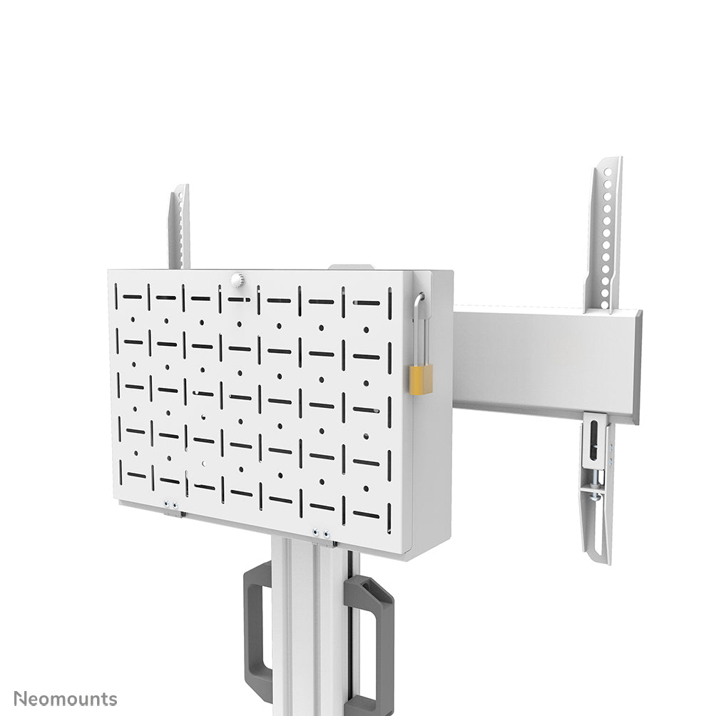 Neomounts Prospektständer FL50S-825WH1 – für VESA 200×200 mm, höhenverstellbar, schwenkbar