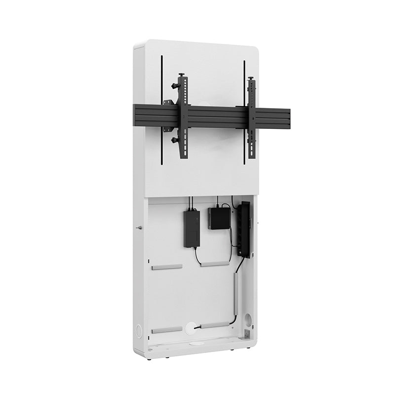 Hagor Wandlift (bodenstehend) – 55–75" – VESA 800×400 – bis 75 kg, motorisiert, höhenverstellbar – weiss