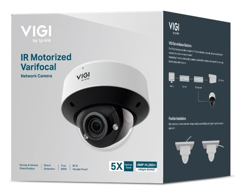 TP-Link InSight S245ZI Netzwerkkamera – 4 MP, PoE, IP67, Weiss