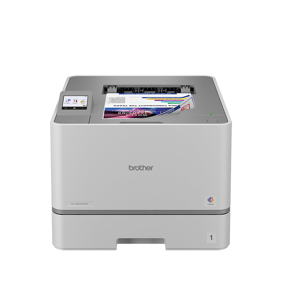 Brother HL-L8570CDW – Farbe, A4, Duplex, WLAN, LAN, USB, 31 ppm, AirPrint, Mopria