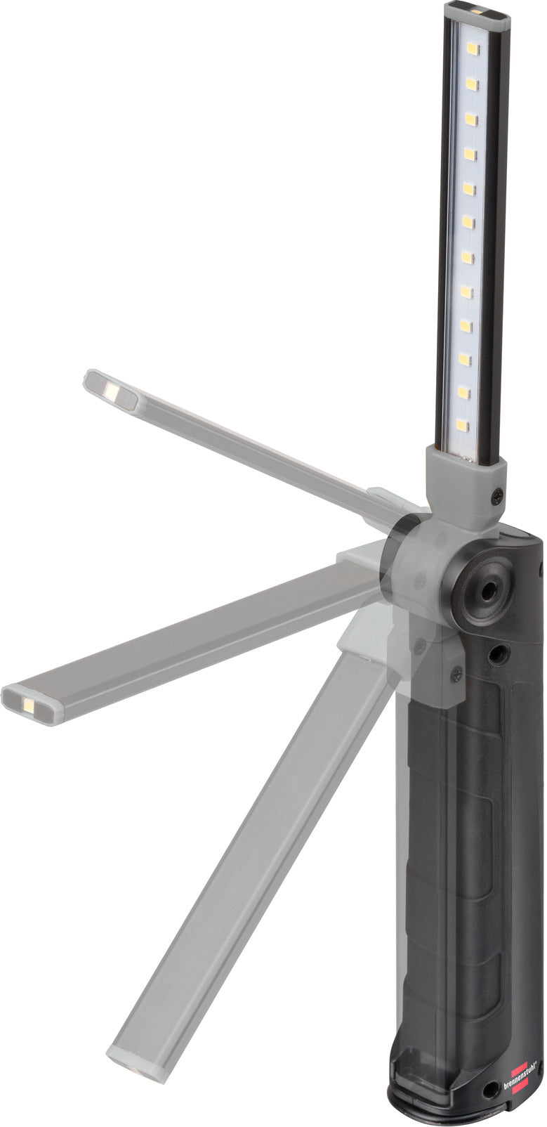 Brennenstuhl Tragbare Arbeitslampe 1177370010 – 400 lm, 3,3 W, 2000 mAh Akku, USB-C, IP20 – Schwarz