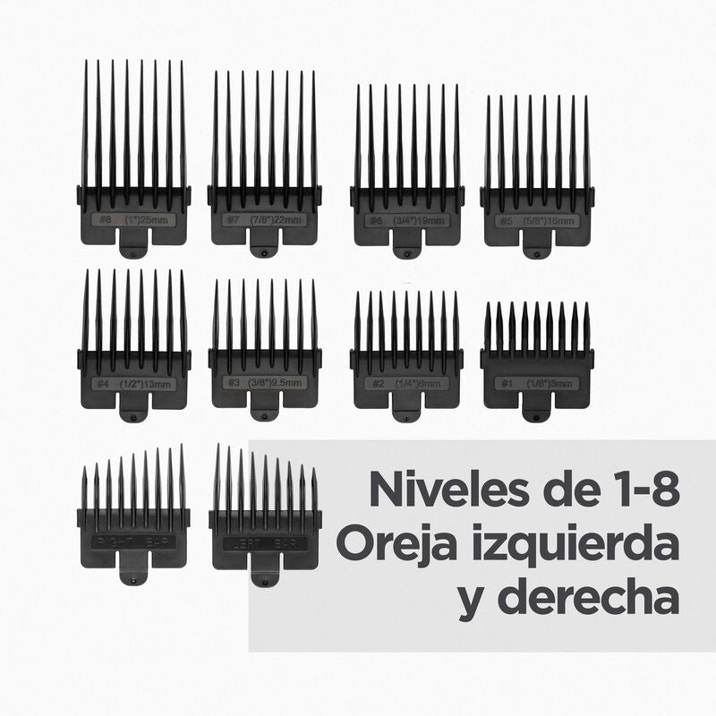 BaByliss Haarschneider E812E – 0,5–25 mm Schnittlänge, Li-Ion Akku, 20 min Laufzeit – schwarz