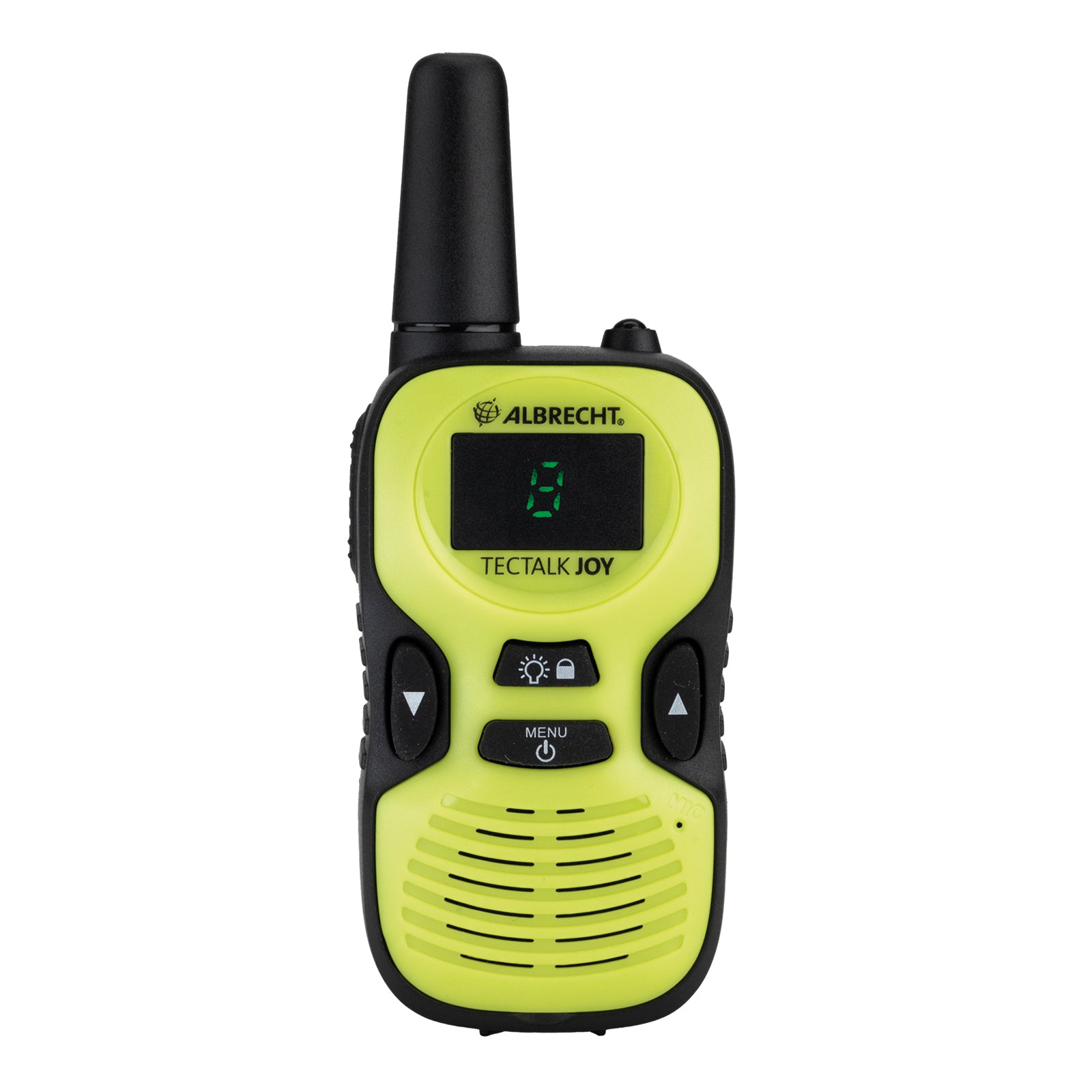 Albrecht Tectalk Joy – Funkgerät Set (2 Stück), 8 Kanäle, Reichweite bis 500 m, Micro-USB, AAA