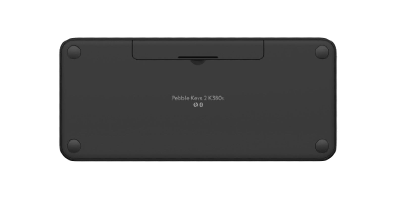 Logitech Pebble Keys 2 K380s – Tastatur, kabellos (Bluetooth), FR-Layout (FR), Graphit