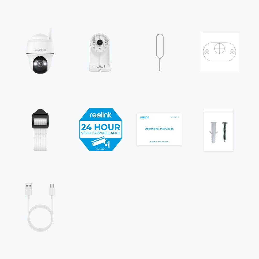 Reolink B440 PTZ – 4K – 2,8 mm – WLAN – IR 10 m – IP64