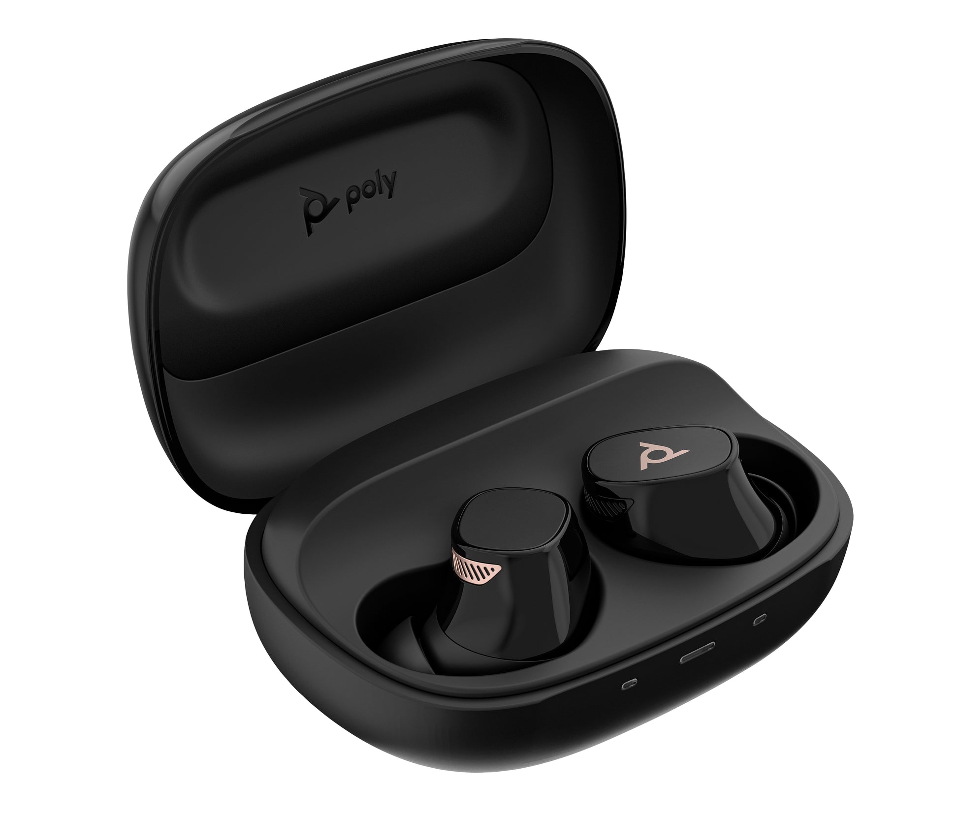 Poly Voyager Free 20 TWS In-Ear – Stereo, ANC, mit USB-A-Dongle, mit Ladecase, Schwarz