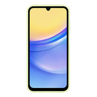 Samsung Backcover – für Samsung Galaxy A15 5G, mit Kartenfach, Limette, kratzresistent