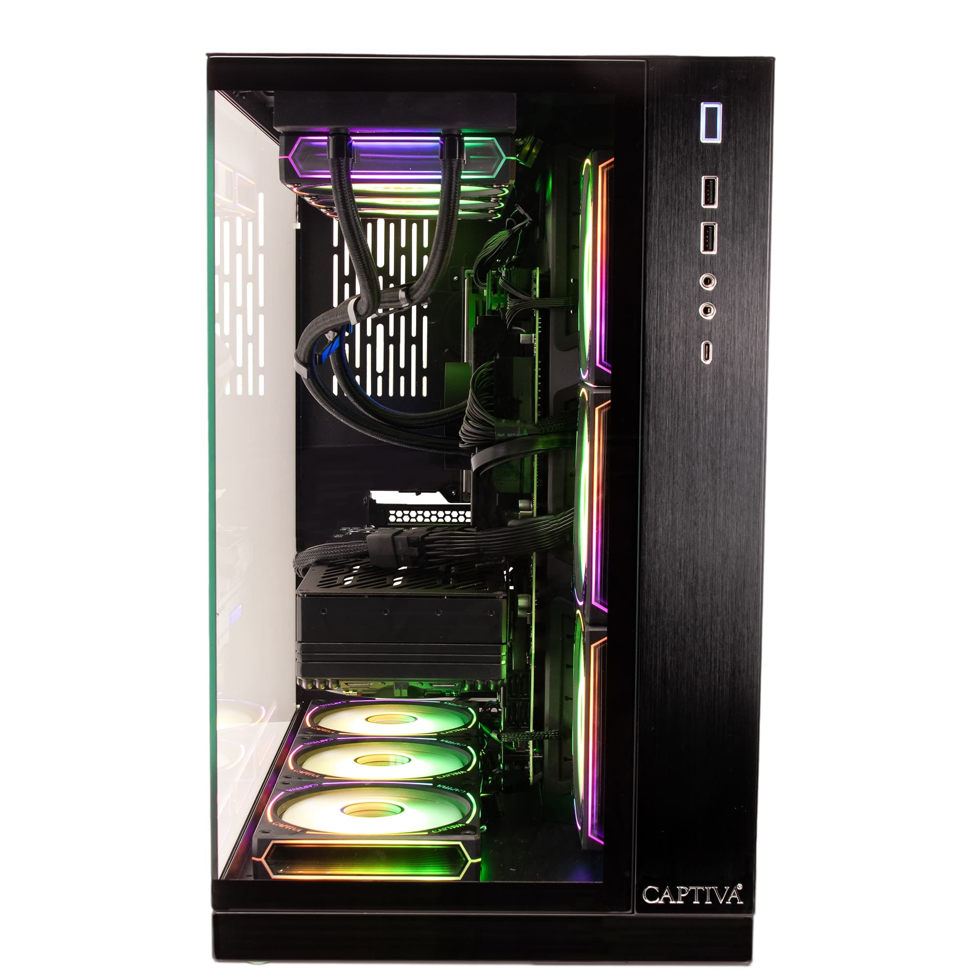Captiva Ultimate Gaming I89-252 Tower – Intel Core i9-14900KF, 128 GB RAM, 4 TB SSD, Windows 11 Home