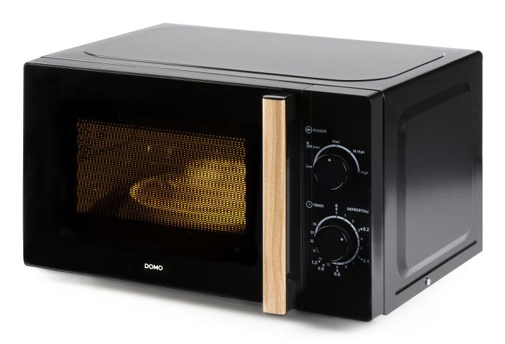 Domo Solo-Mikrowelle DO2820 – 20 l – 700 W – schwarz