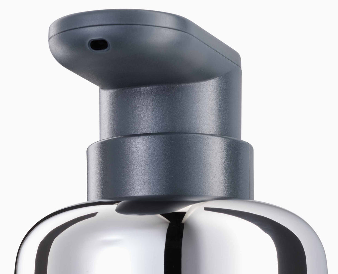 Joseph Joseph EasyStore Luxe Seifenspender – Edelstahl, Silber, 300 ml