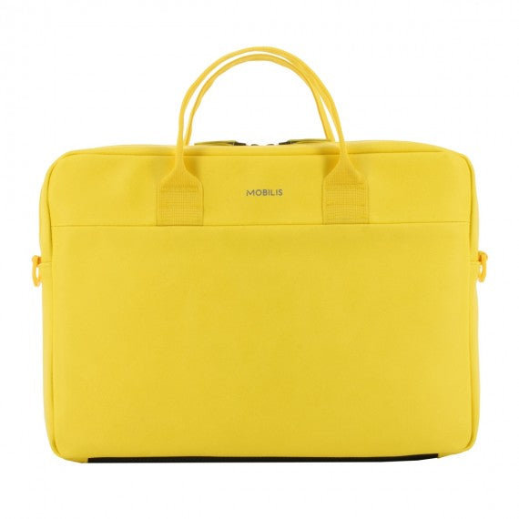 Mobilis Notebook-Tasche bis 14" – PU – Gelb