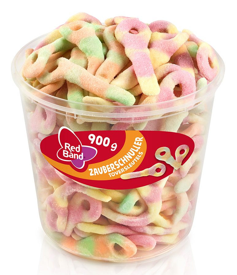Red Band Zauberschnuller Gummibonbons – Früchte – 100 × 9 g